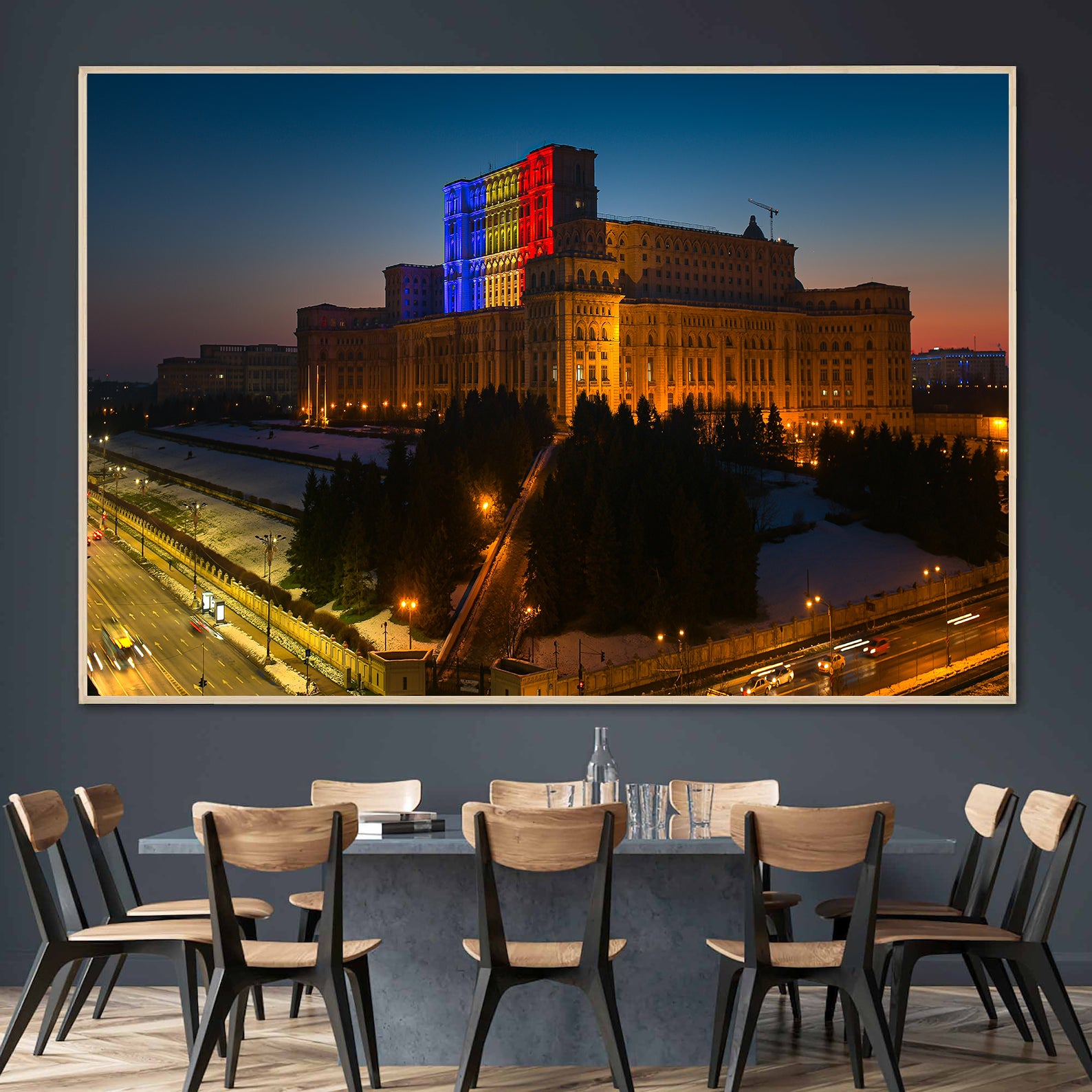 Tablou Canvas - Palatul Parlamentului