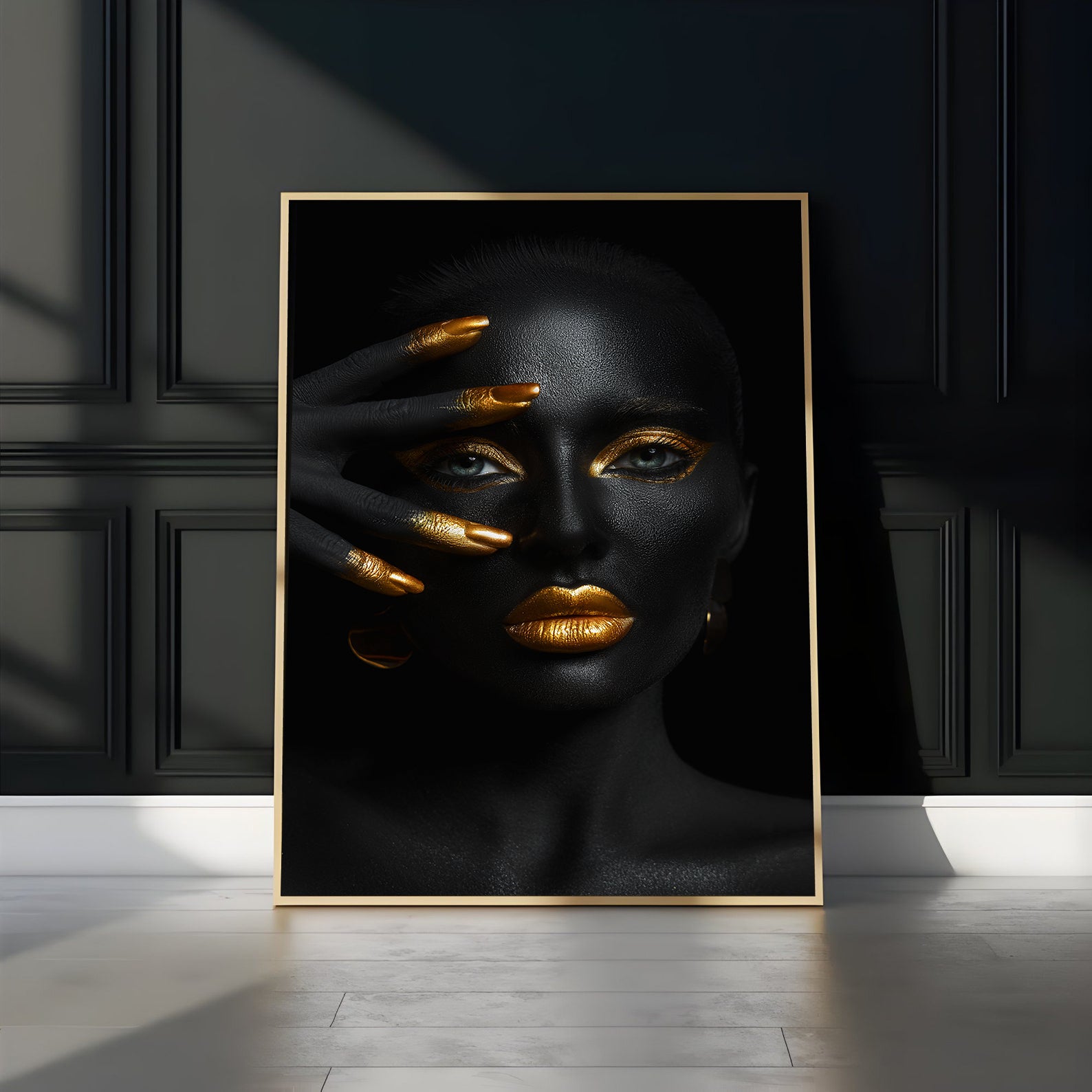 Tablou Canvas - Portret Femeie Africană