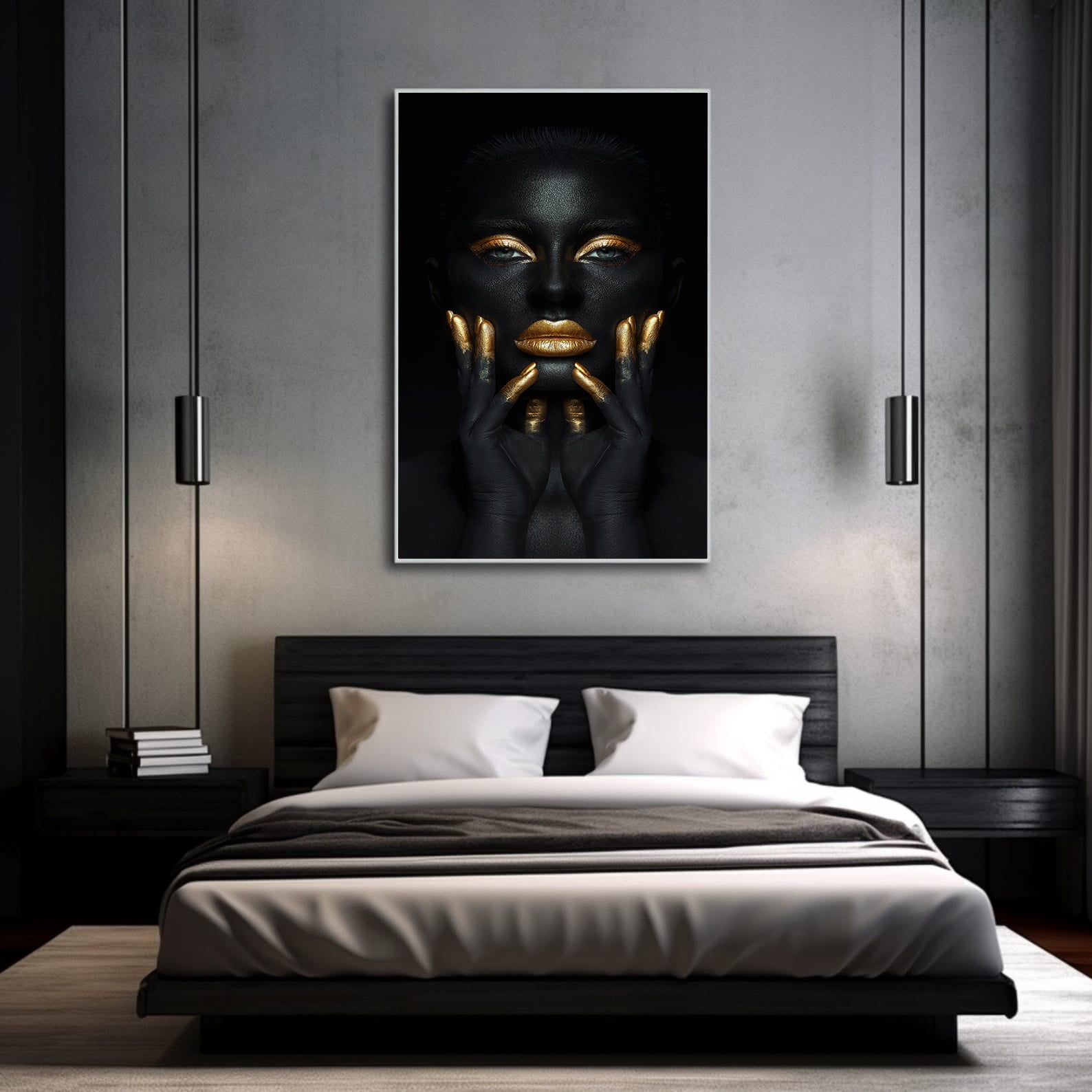 Tablou Canvas - Portret Femeie Africană