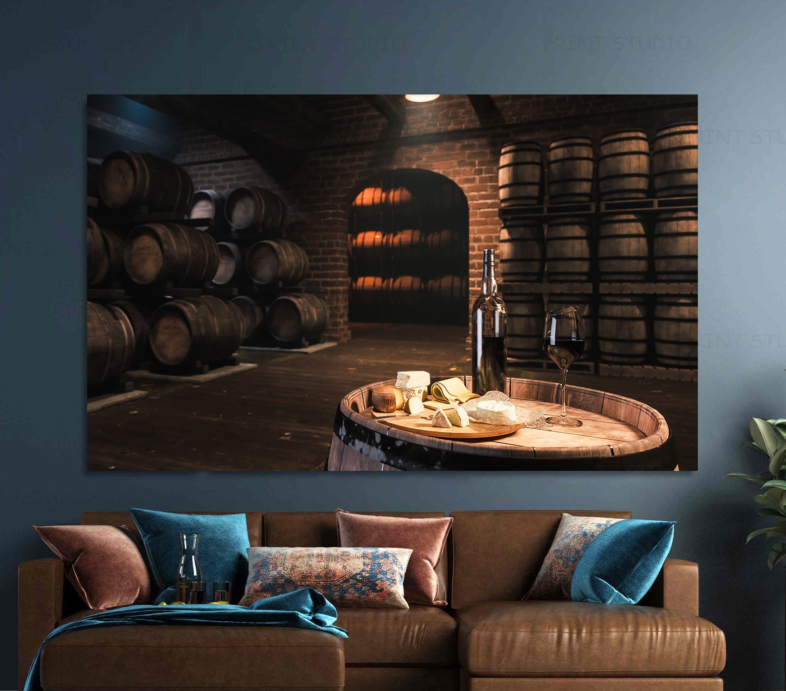 Tablou Canvas - Degustare de Vin