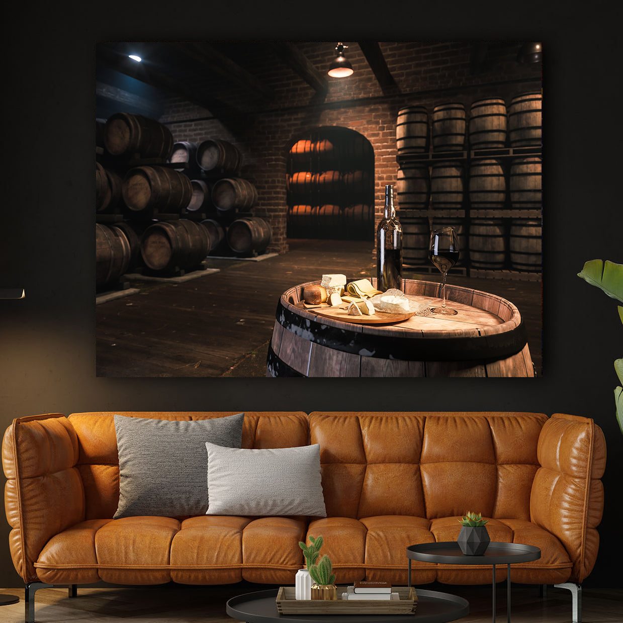 Tablou Canvas - Degustare de Vin