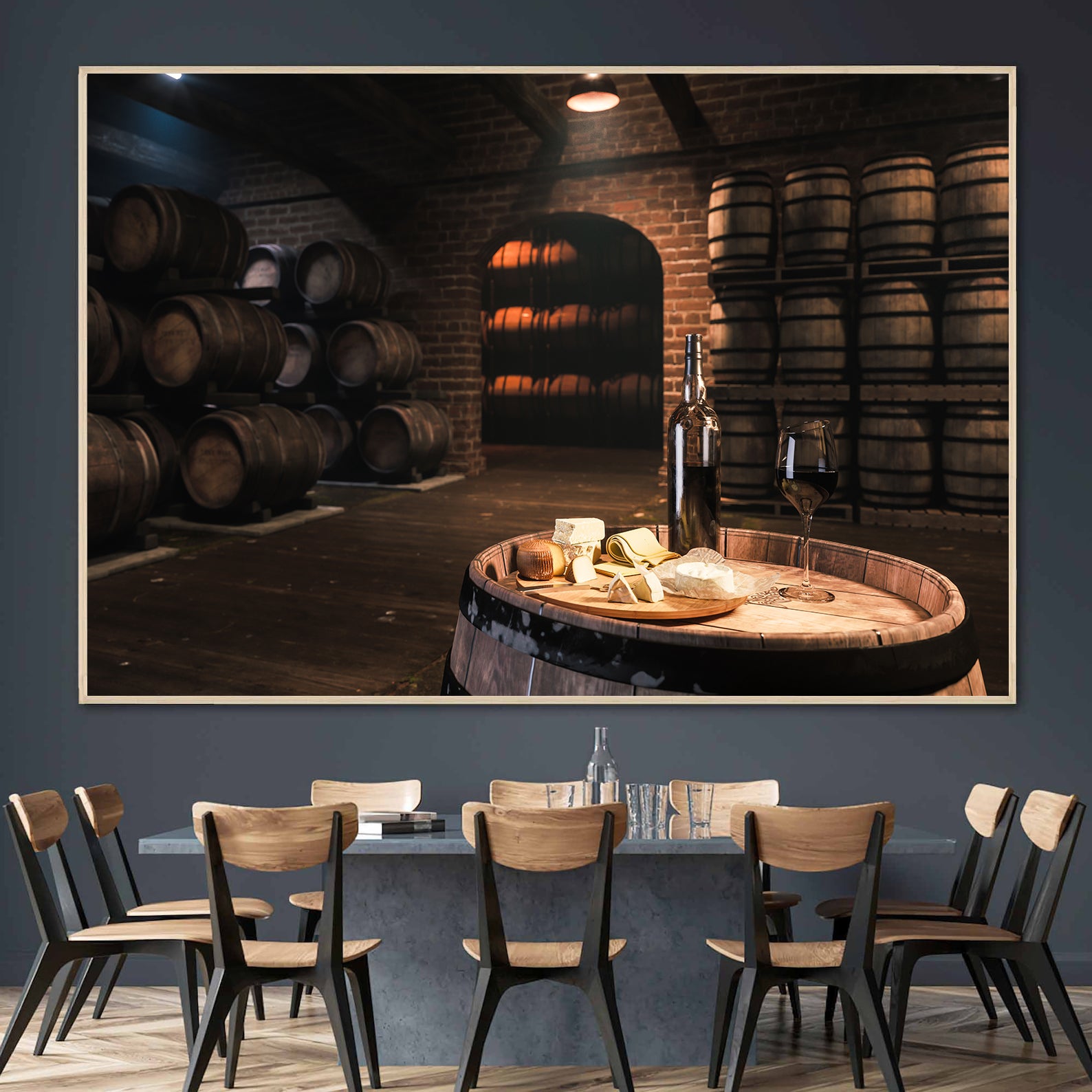 Tablou Canvas - Degustare de Vin