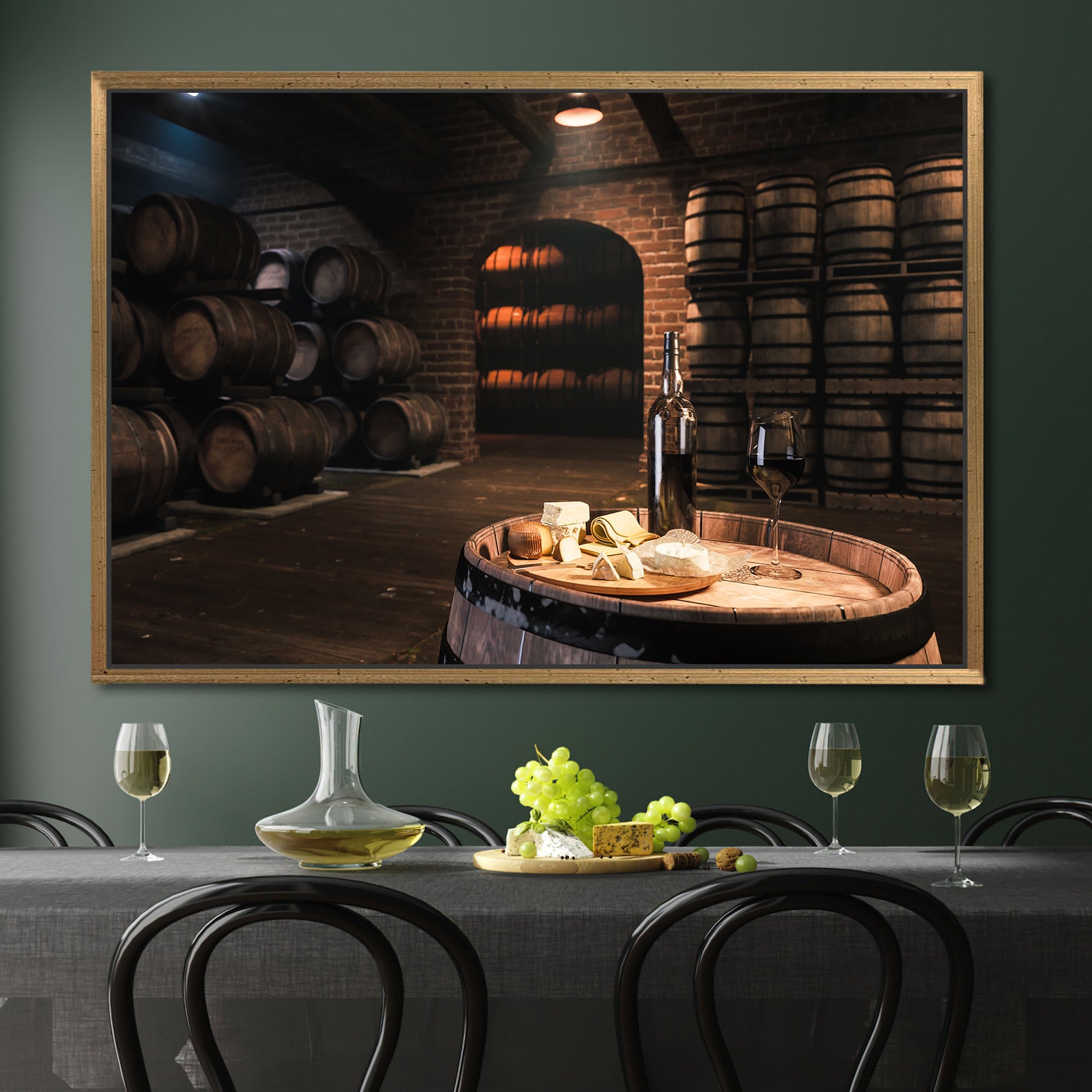 Tablou Canvas - Degustare de Vin