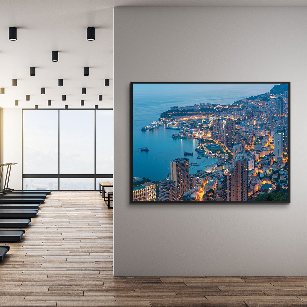 Tablou Canvas - Oraș la Mare