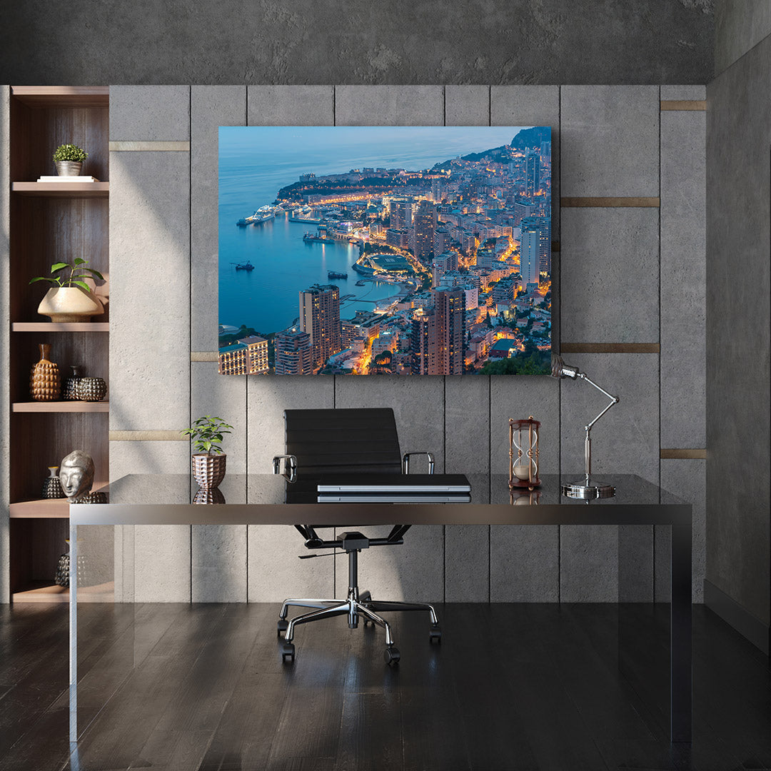 Tablou Canvas - Oraș la Mare