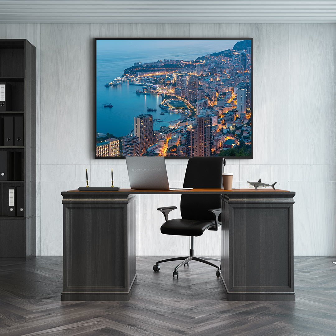 Tablou Canvas - Oraș la Mare