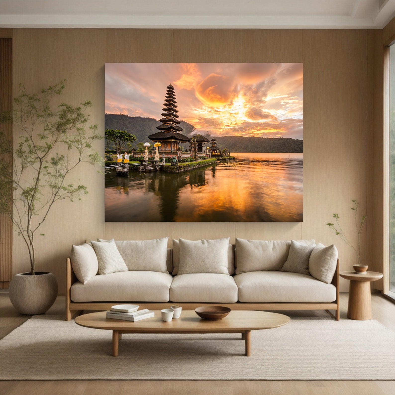 Tablou Canvas - Insulă din Bali Indonesia