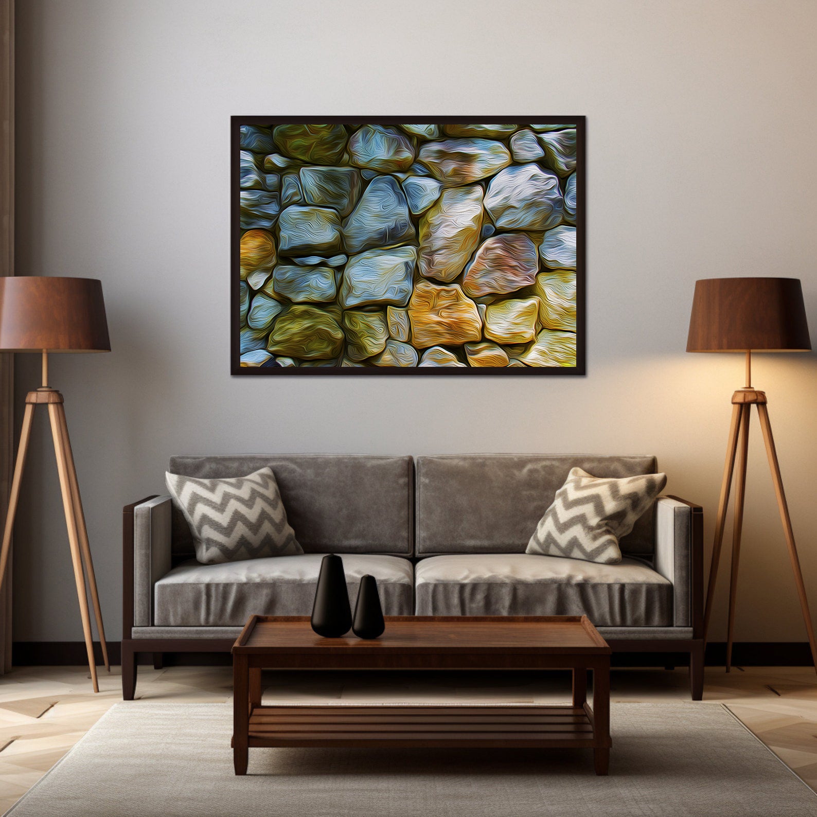 Tablou Canvas - Pietre Abstract