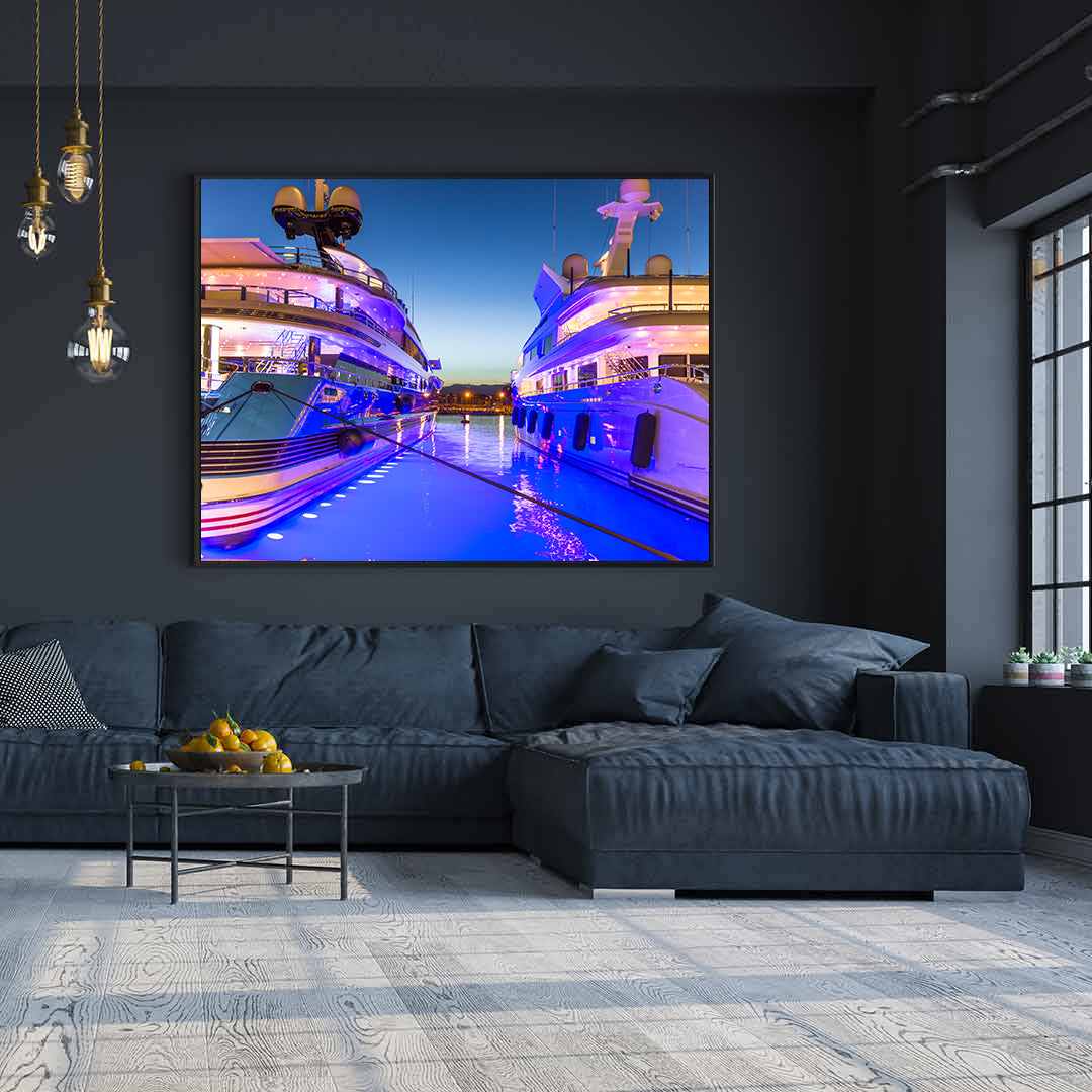 Tablou Canvas - Yachte Luxoase