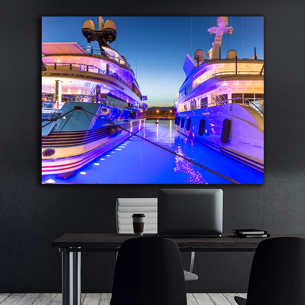 Tablou Canvas - Yachte Luxoase