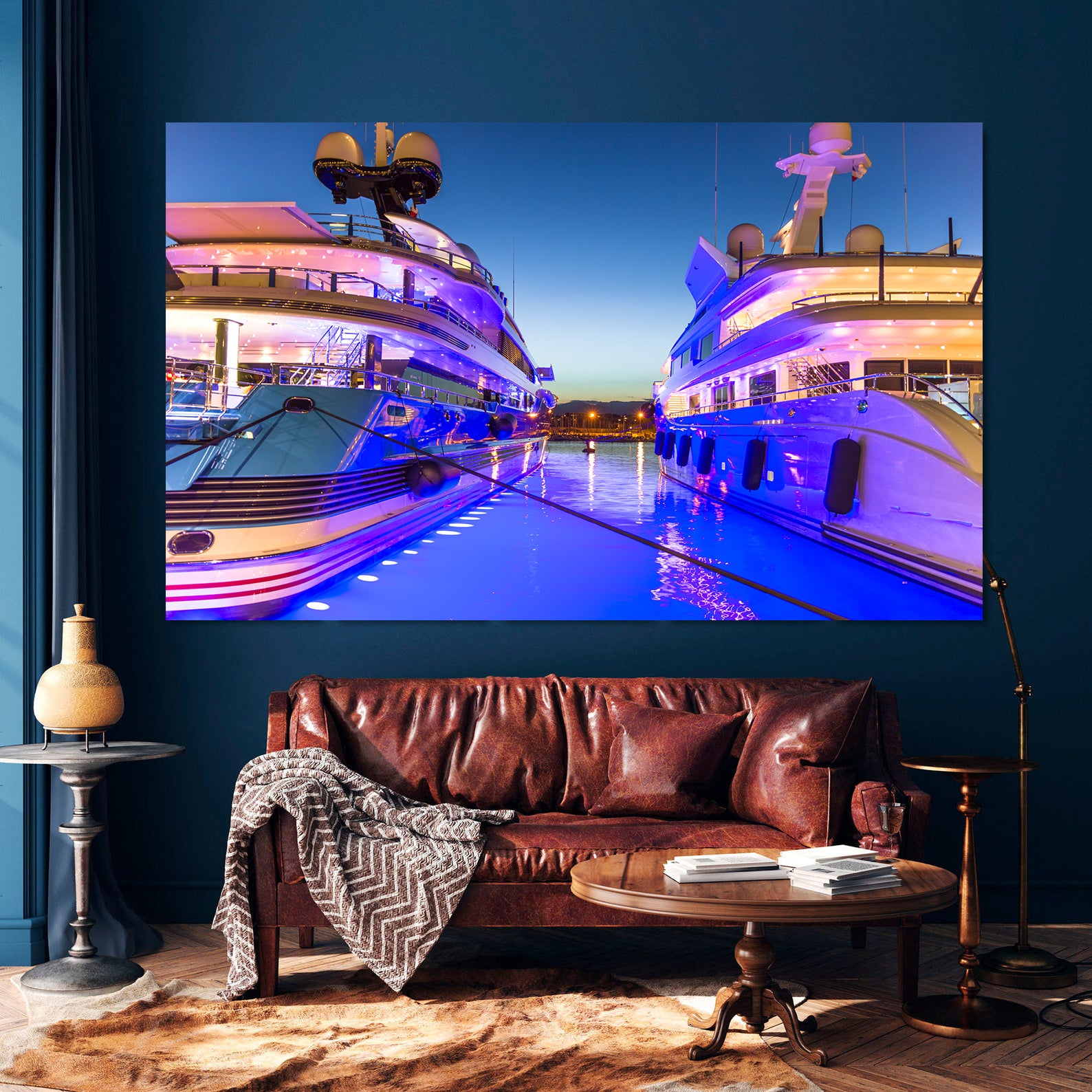 Tablou Canvas - Yachte Luxoase