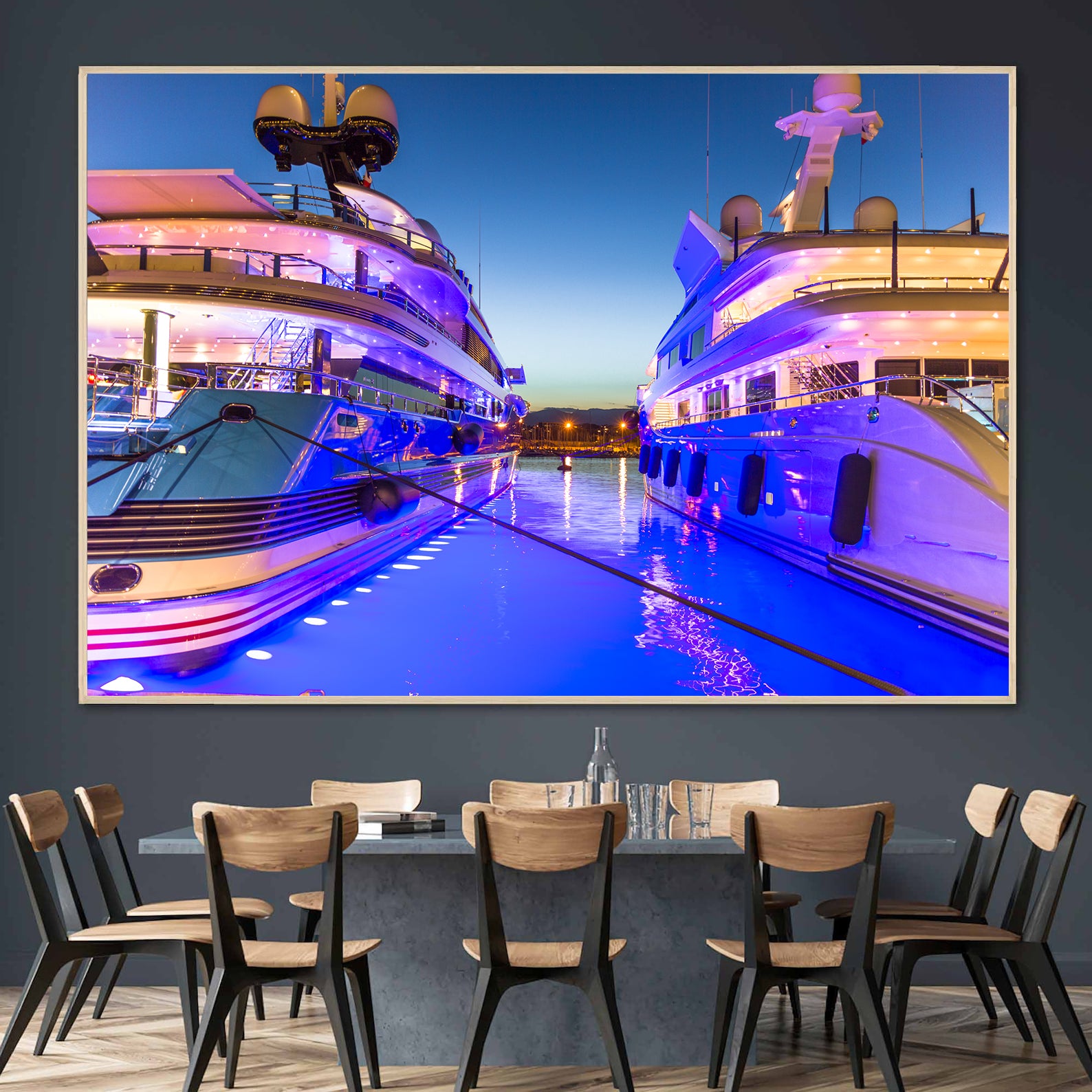 Tablou Canvas - Yachte Luxoase