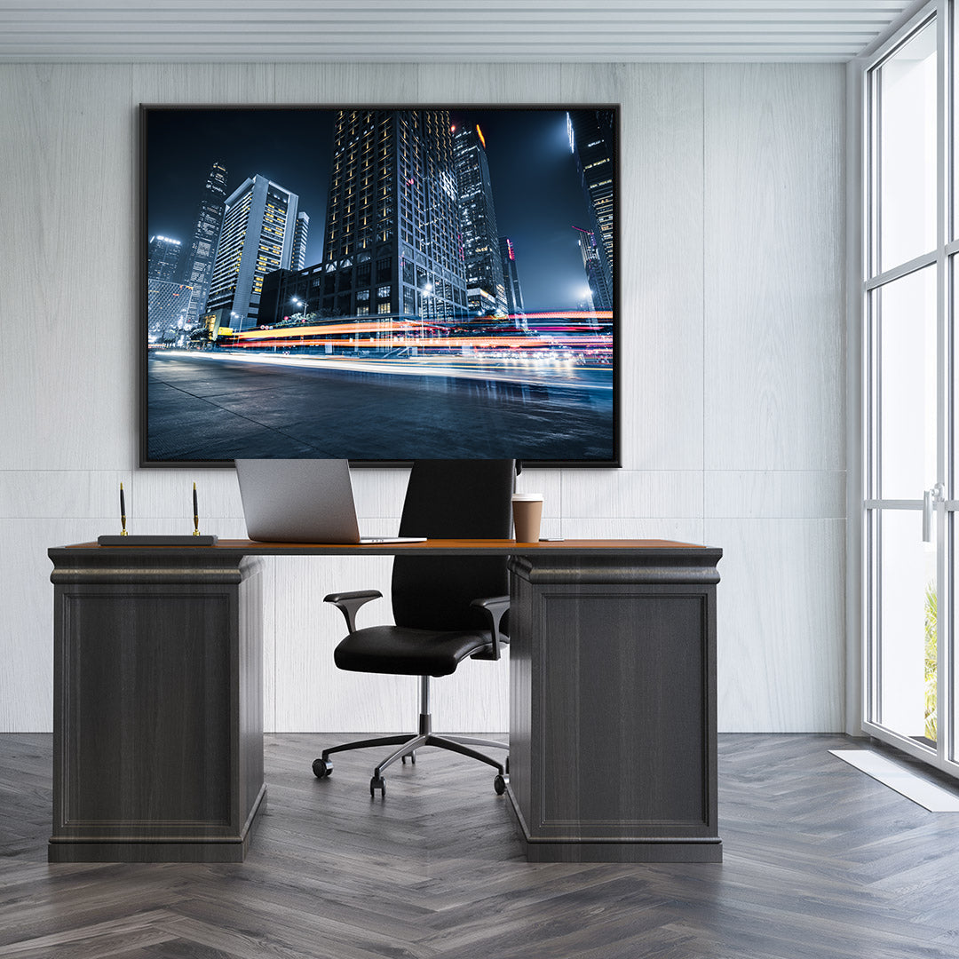 Tablou Canvas - Oraș de Noapte