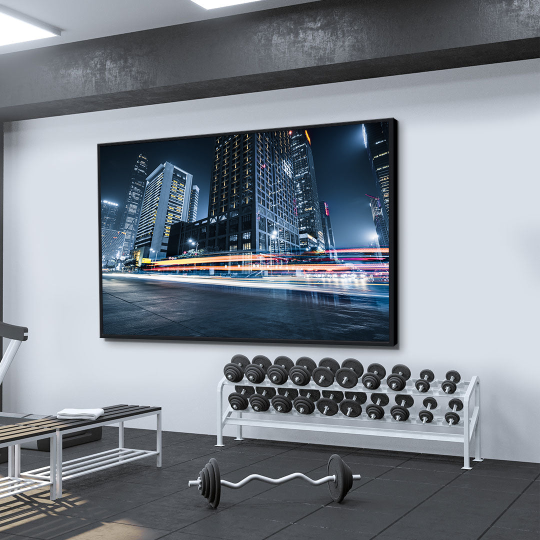 Tablou Canvas - Oraș de Noapte