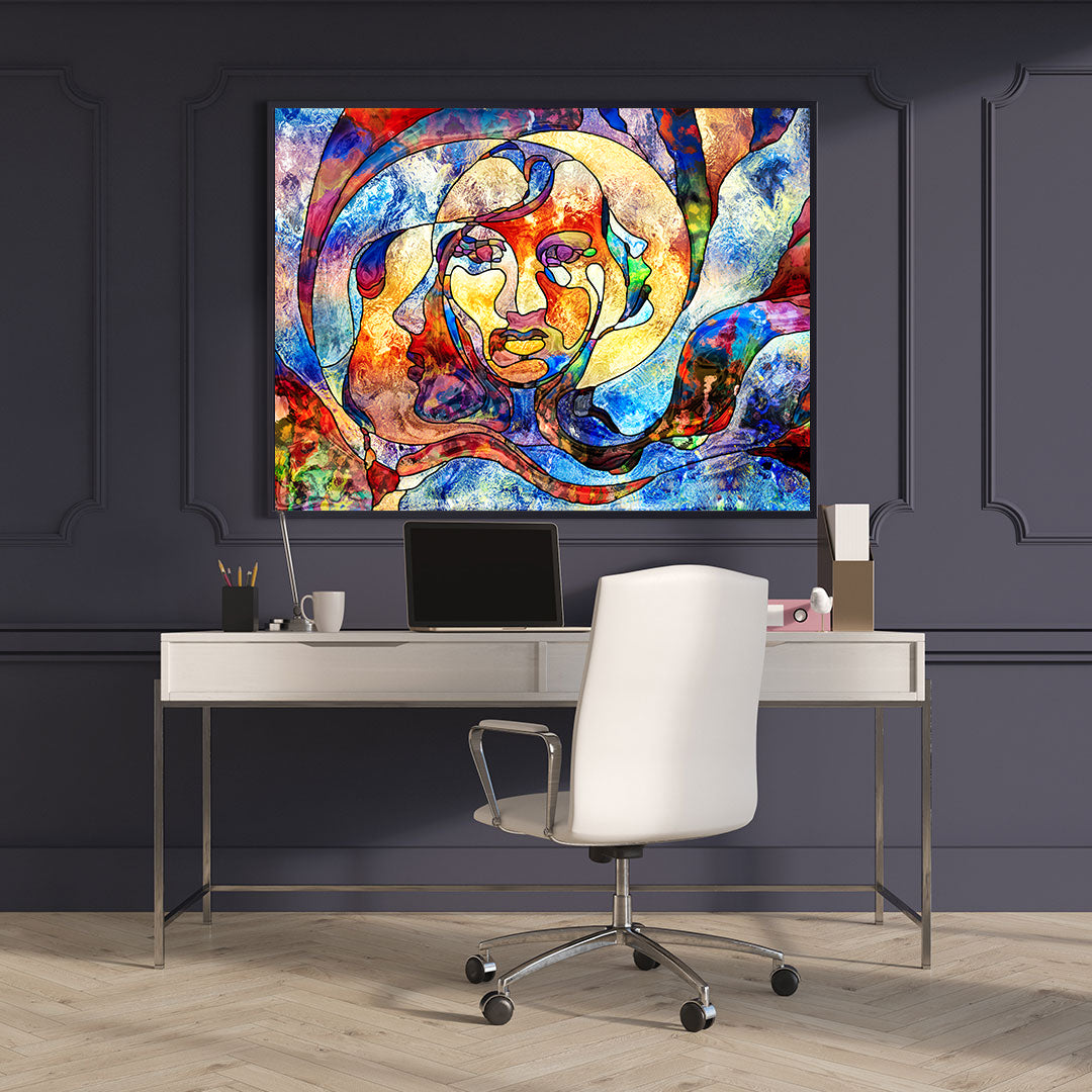 Tablou Canvas - Portret Abstract
