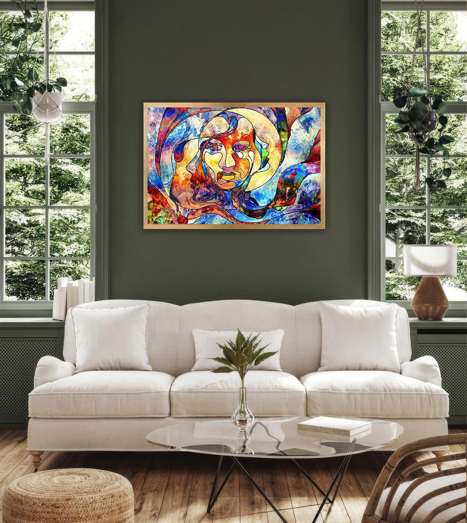 Tablou Canvas - Portret Abstract