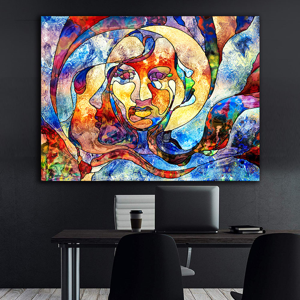 Tablou Canvas - Portret Abstract