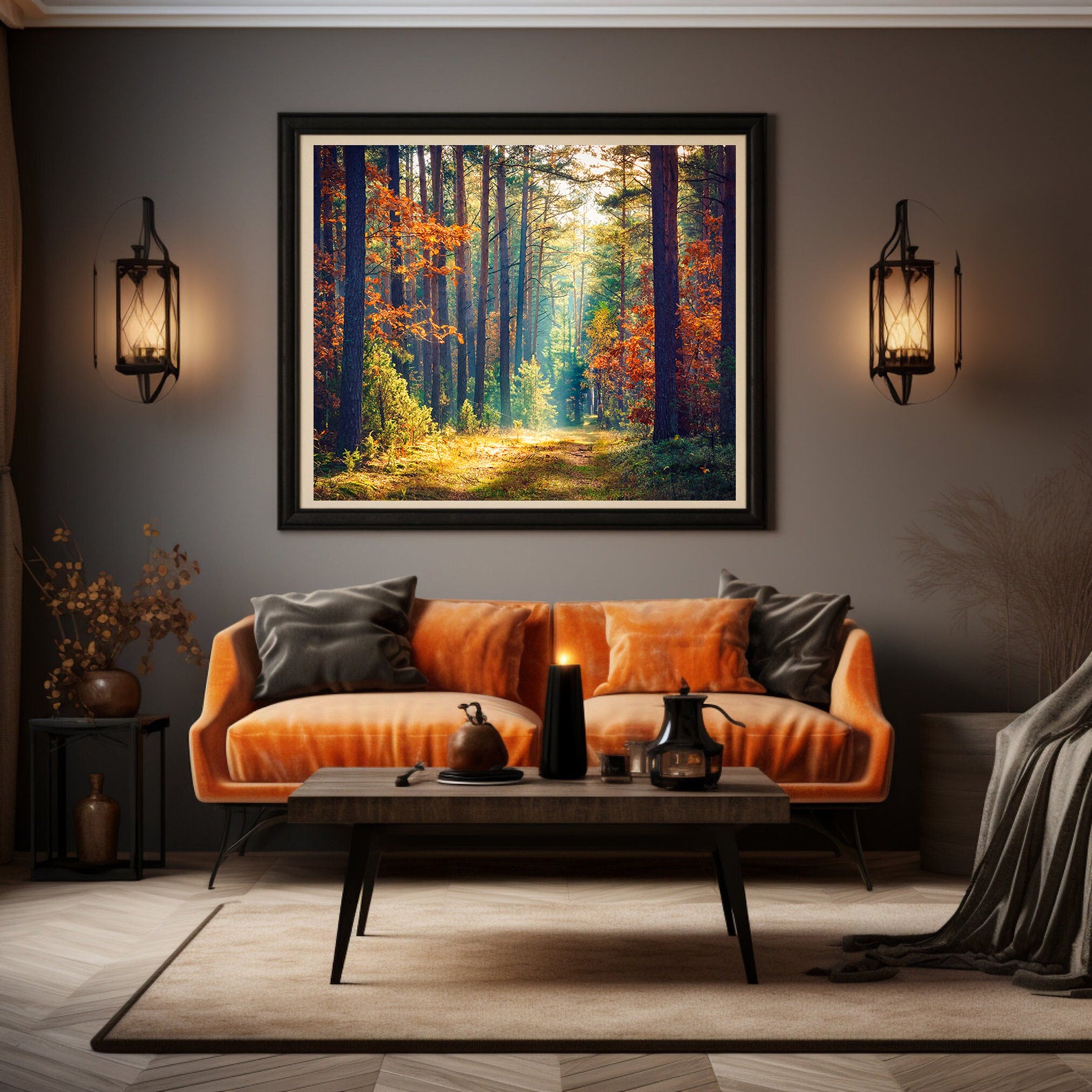 Tablou Canvas - Pădure Peisaj