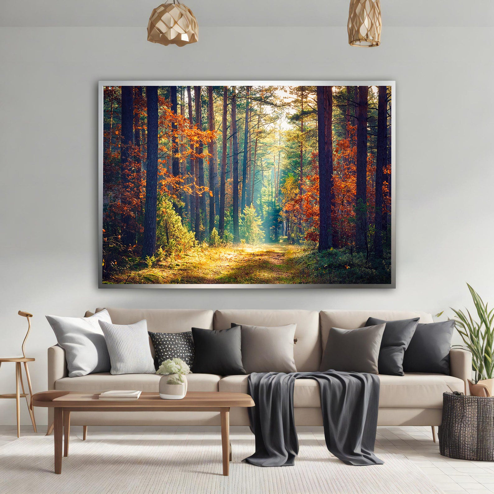 Tablou Canvas - Pădure Peisaj