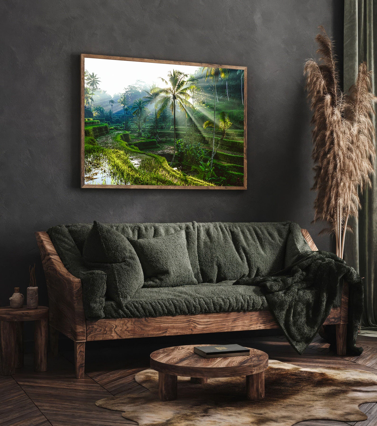 Tablou Canvas - Peisaj cu Palmieri
