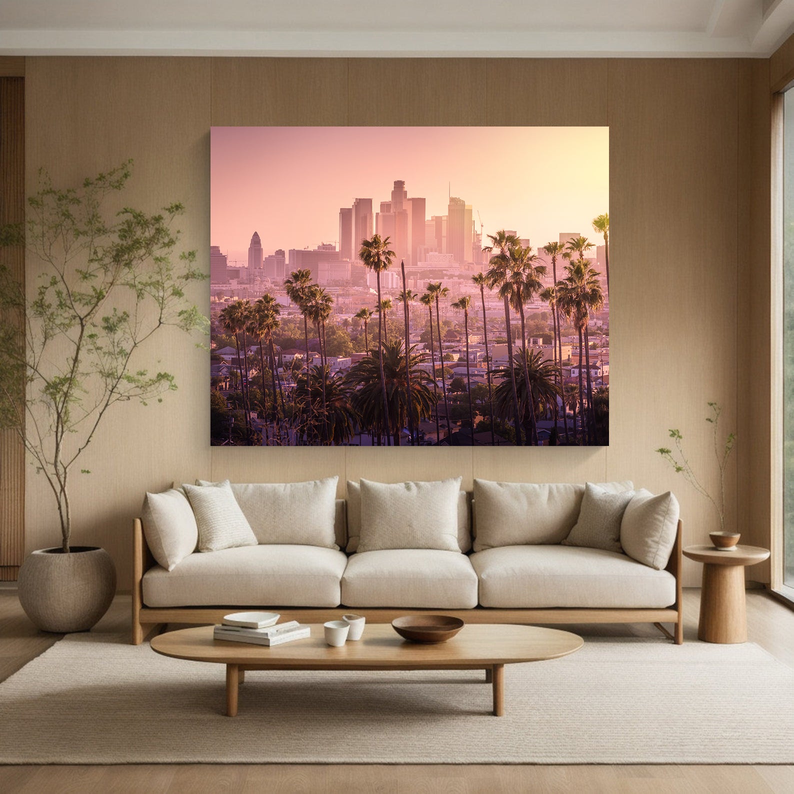 Tablou Canvas - Los Angeles Peisaj
