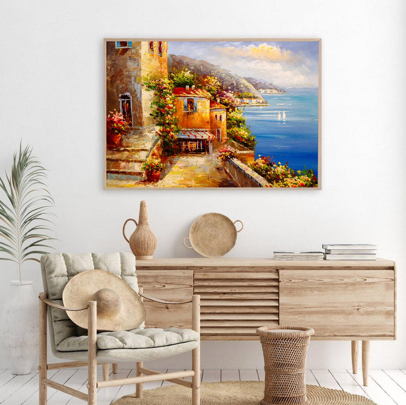 Tablou Canvas - Căsuță la Mare