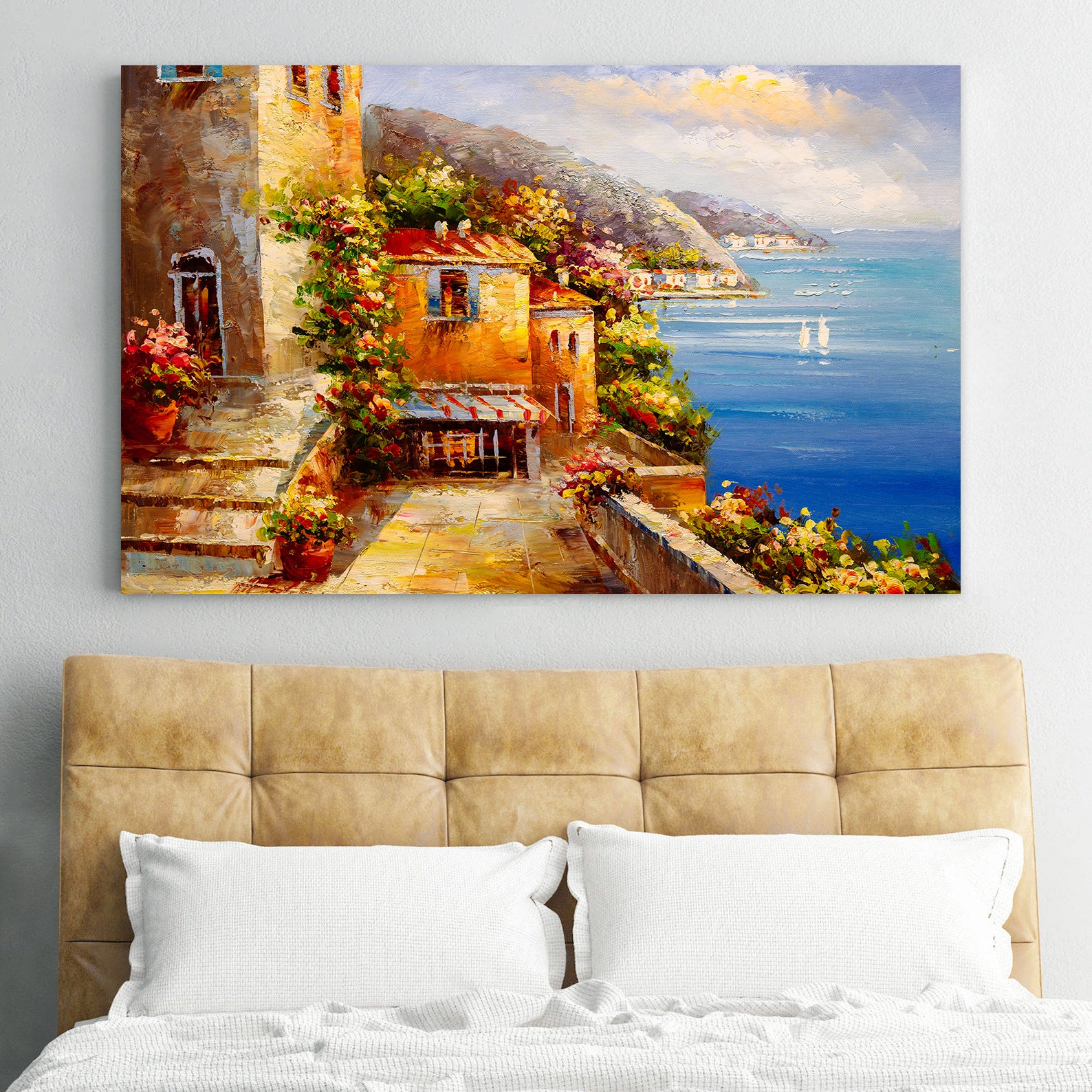 Tablou Canvas - Căsuță la Mare