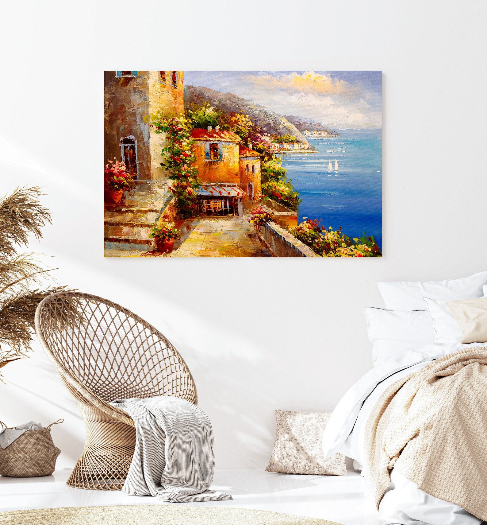 Tablou Canvas - Căsuță la Mare