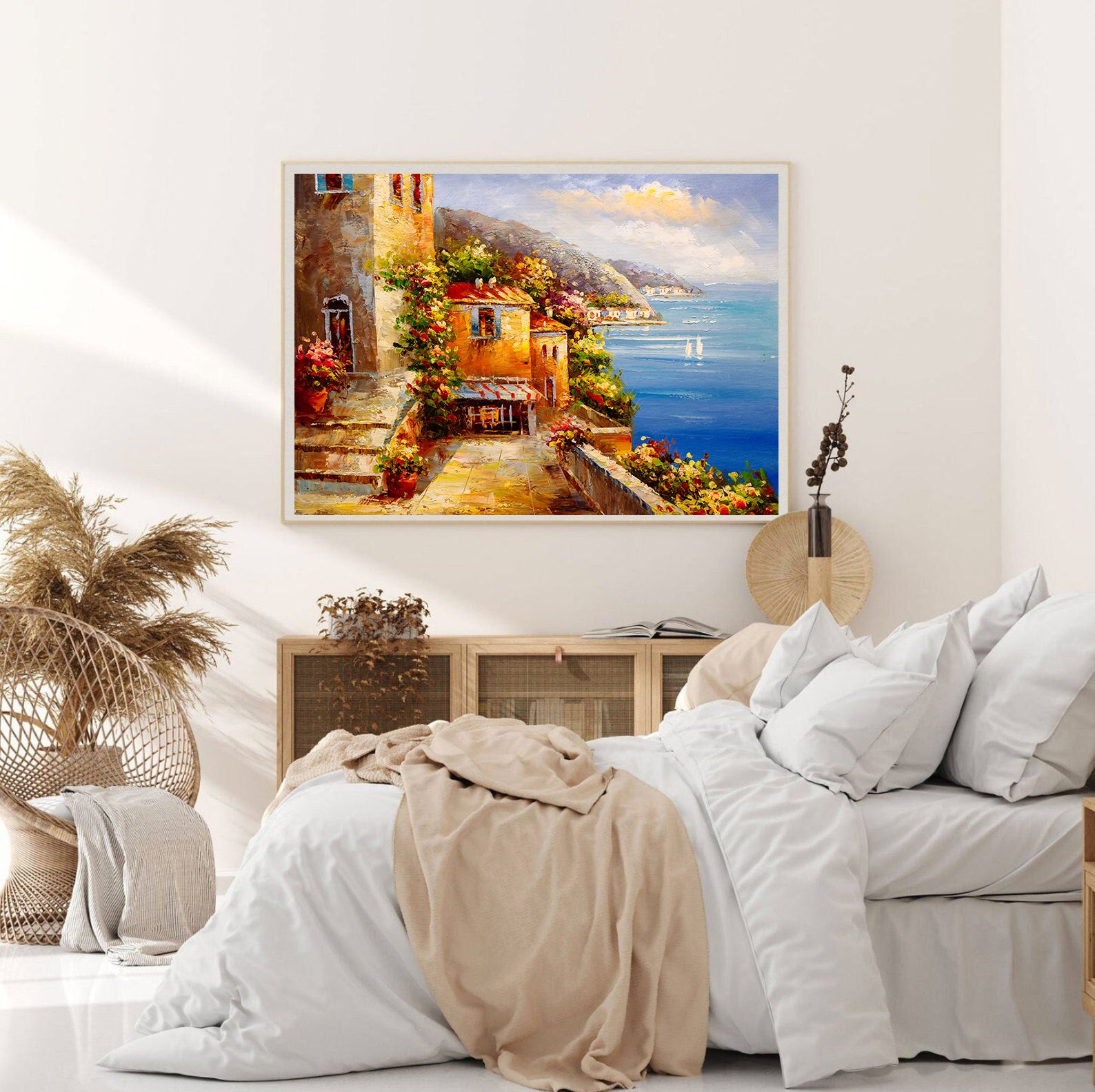 Tablou Canvas - Căsuță la Mare