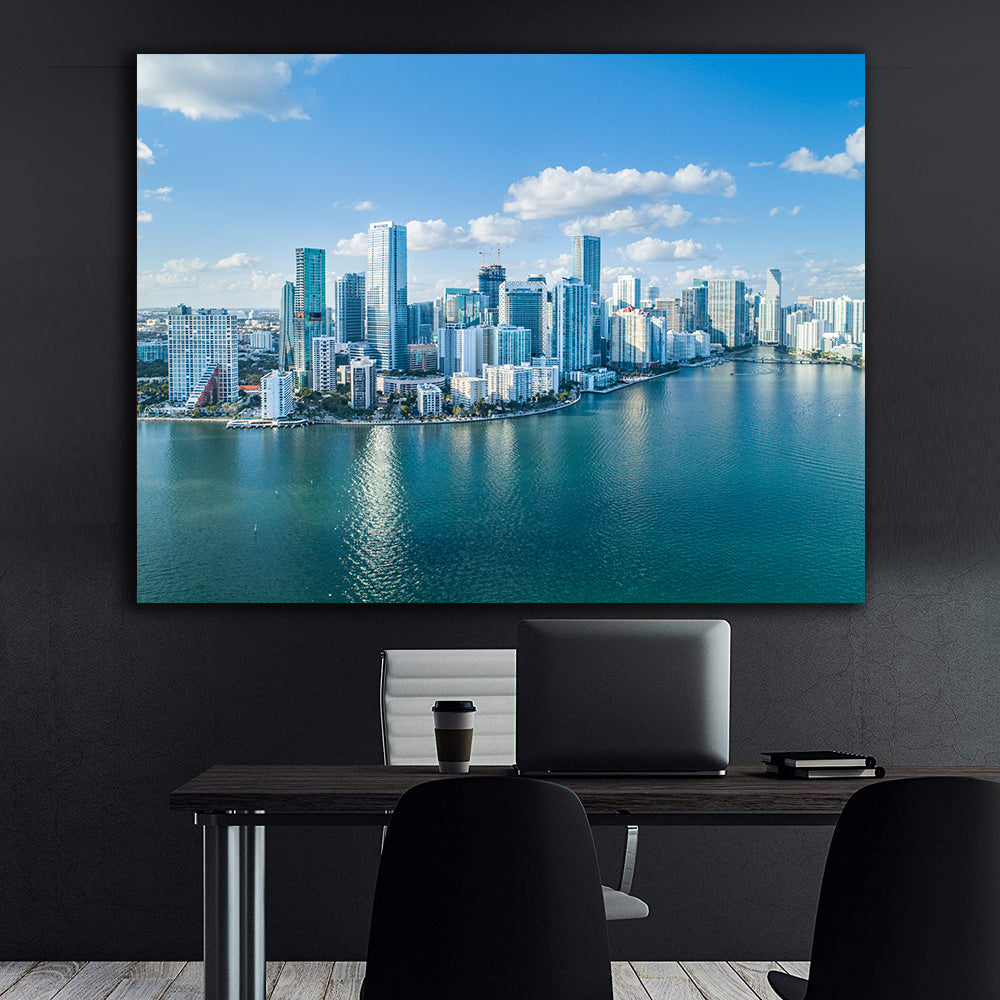Tablou Canvas - Brickell Key Peisaj