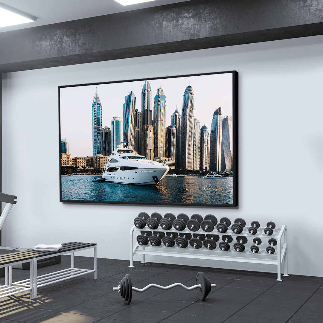 Tablou Canvas - Yacht în Dubai