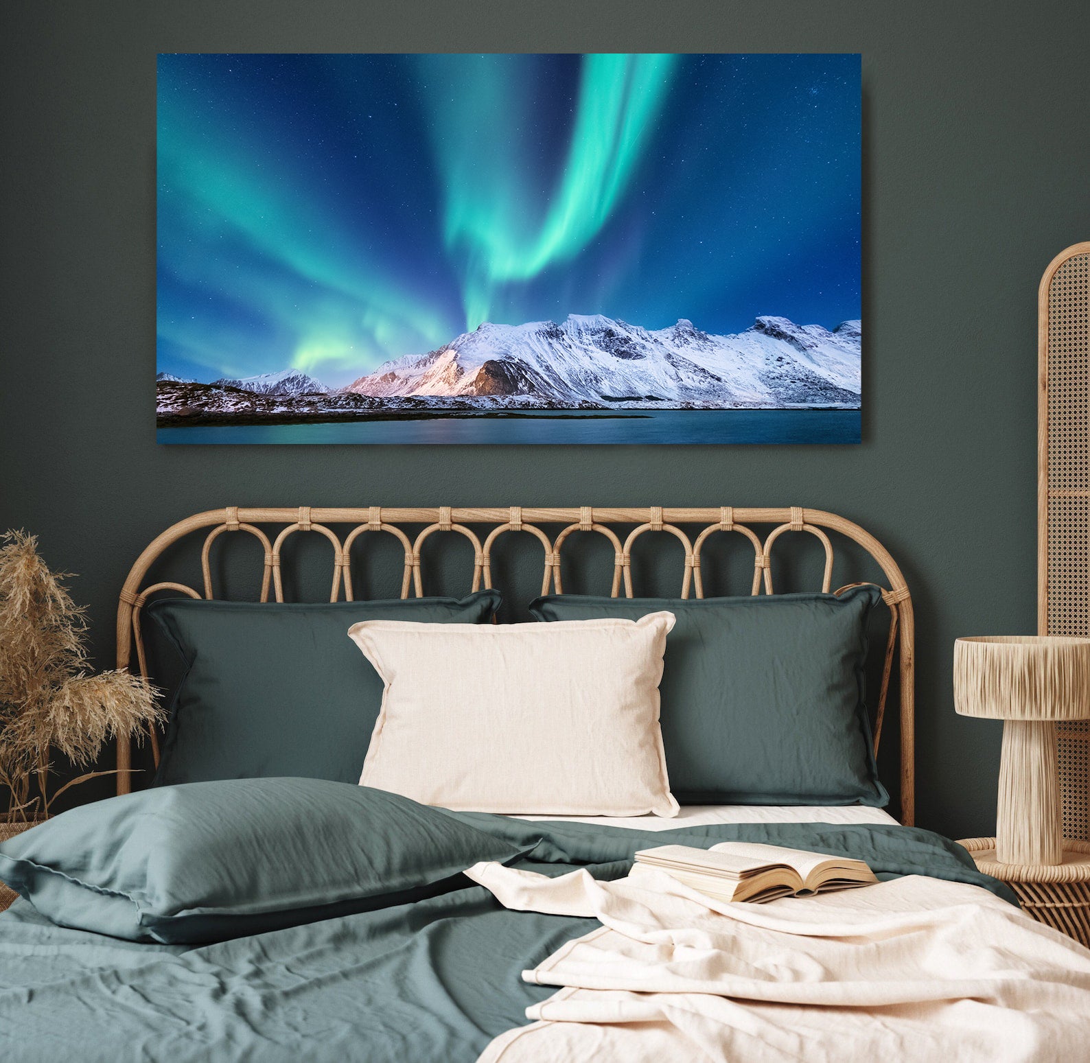 Tablou Canvas - Aurora Boreală