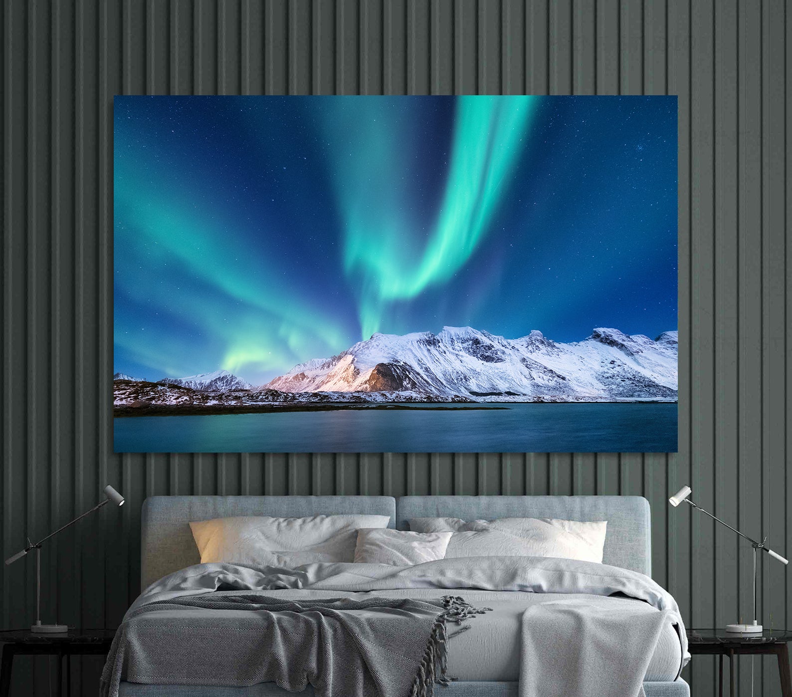 Tablou Canvas - Aurora Boreală