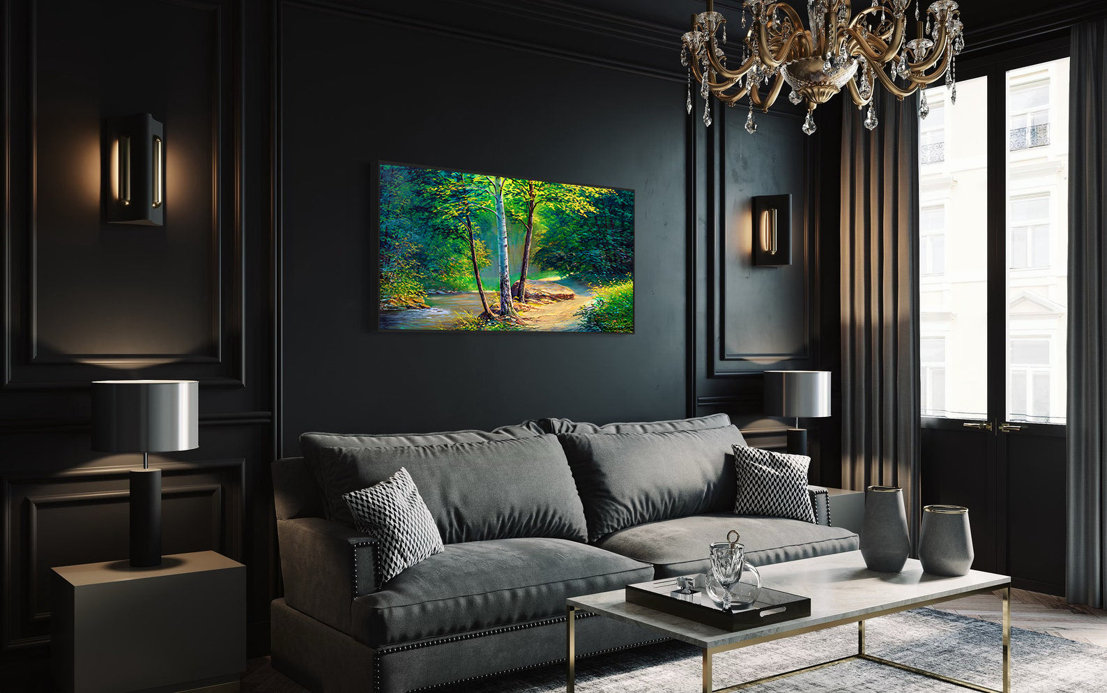 Tablou Canvas - Pădure Peisaj