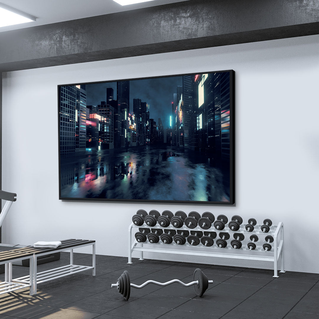 Tablou Canvas - Oraș de Noapte