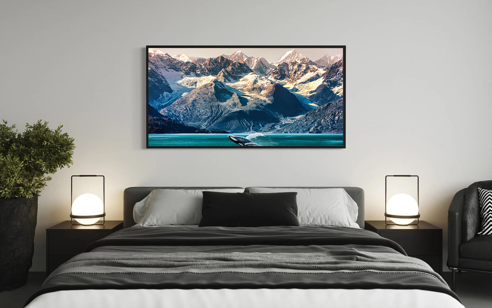 Tablou Canvas - Peisaj Muntos