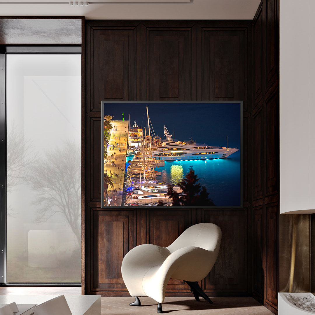 Tablou Canvas - Corăbii în Port