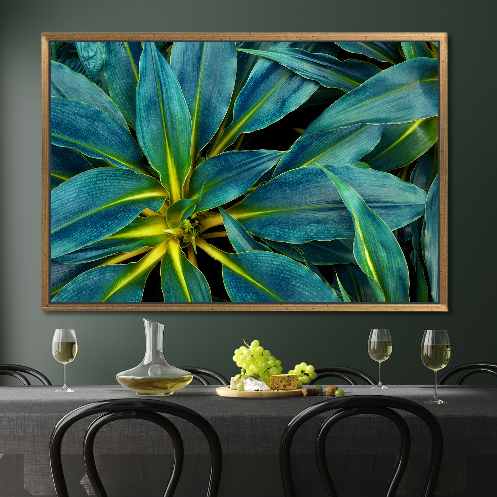 Tablou Canvas - Frunze Verzi