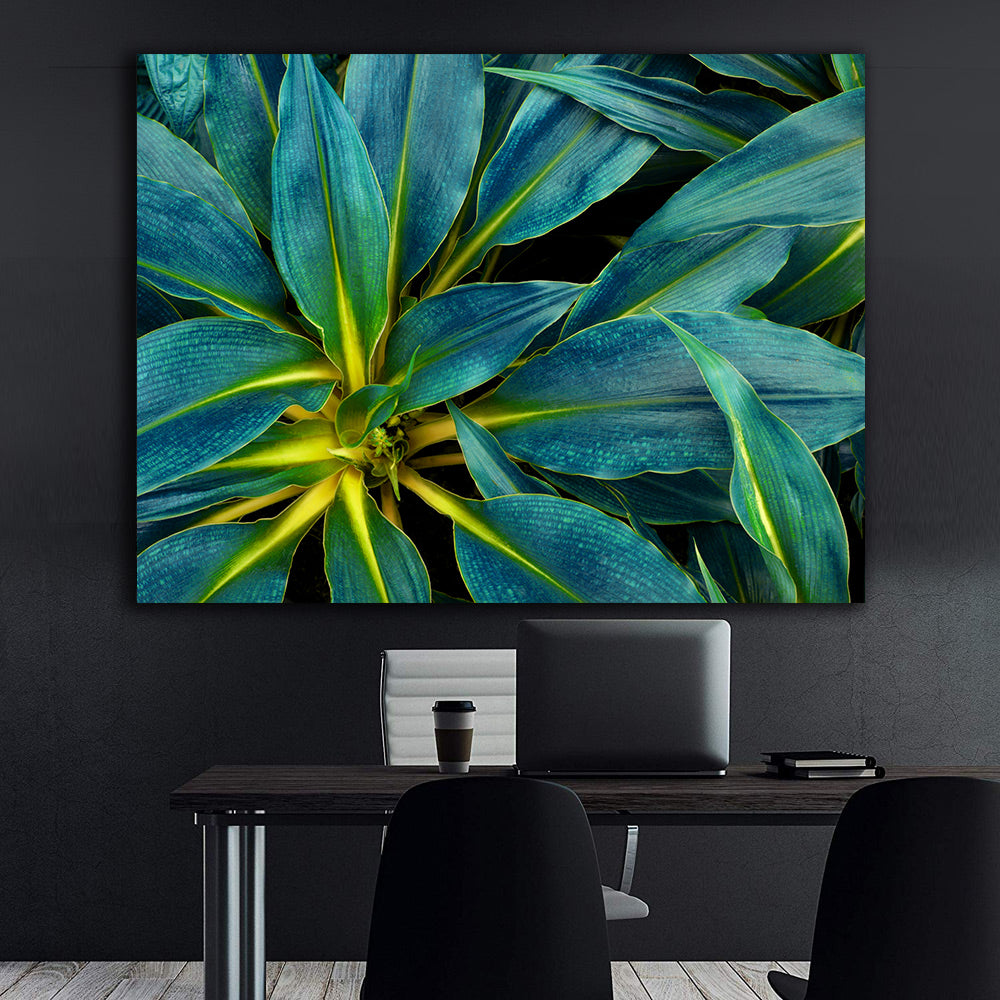 Tablou Canvas - Frunze Verzi