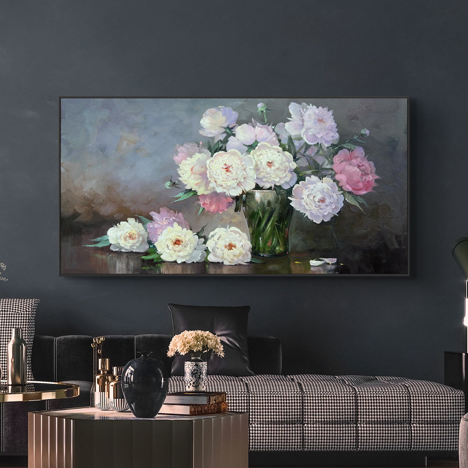 Tablou Canvas - Flori în Vază