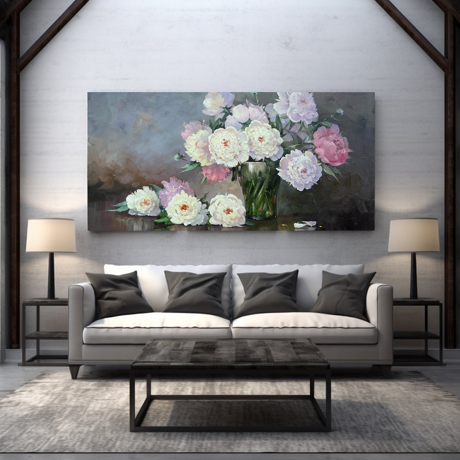 Tablou Canvas - Flori în Vază