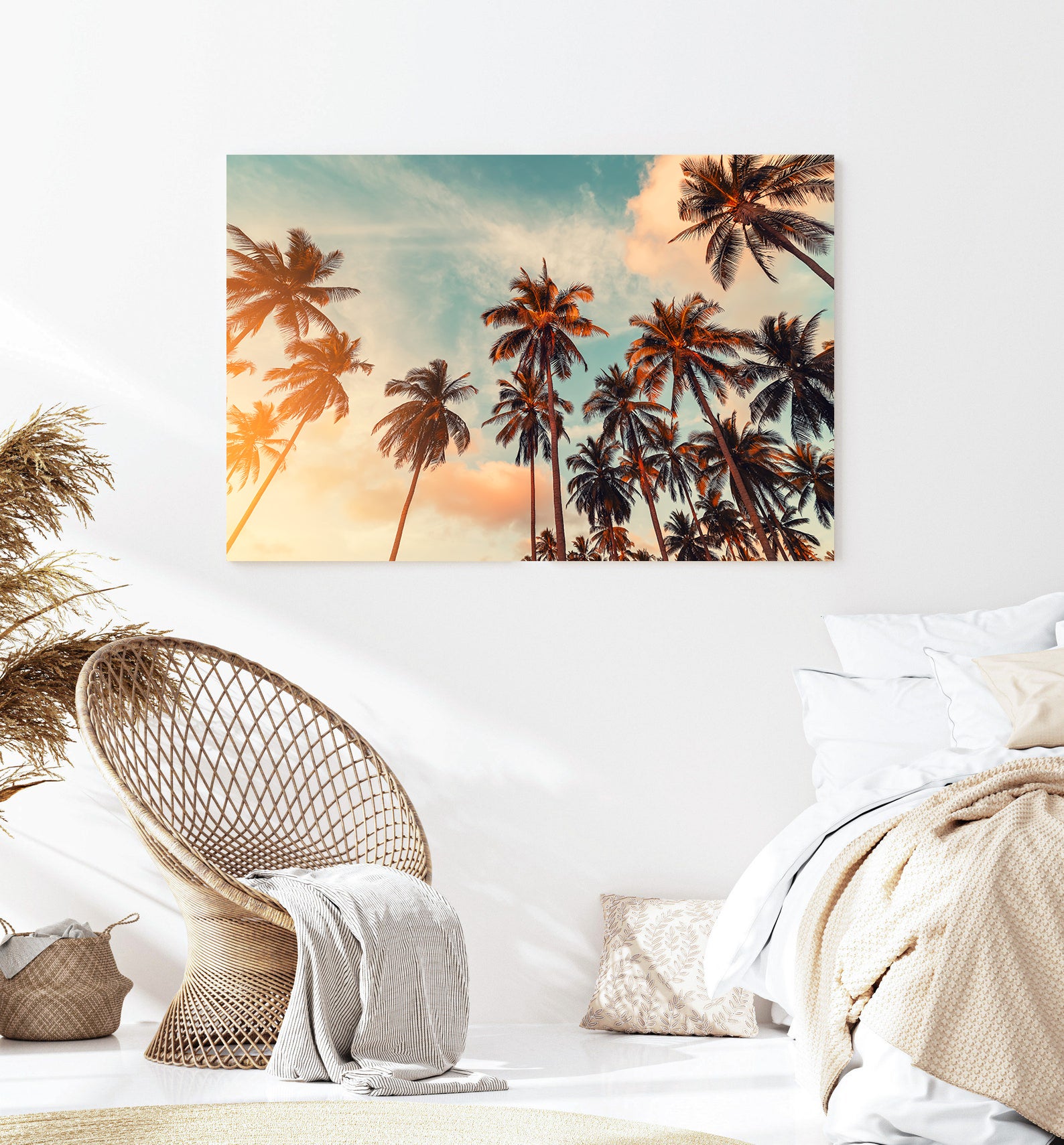 Tablou Canvas - Peisaj cu Palmieri