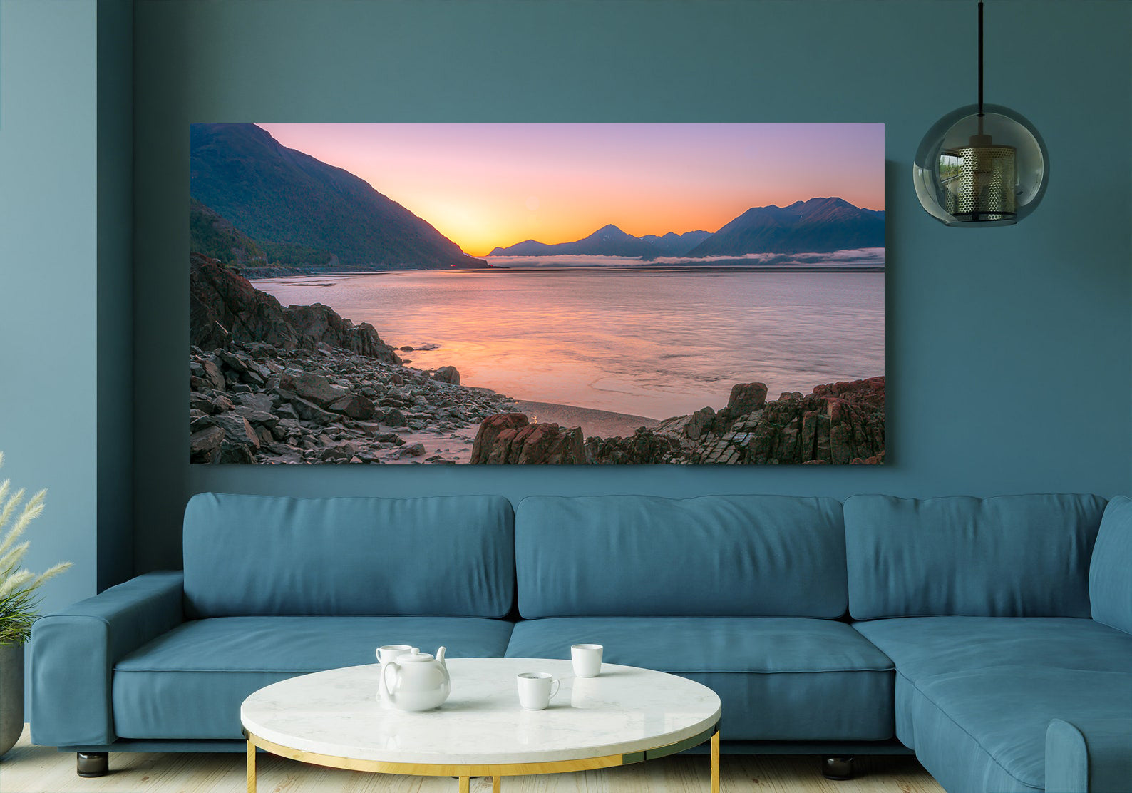 Tablou Canvas - Peisaj la Mare