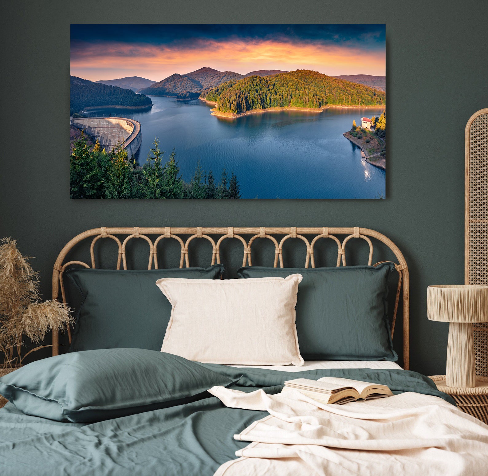 Tablou Canvas - Barajul Oașa