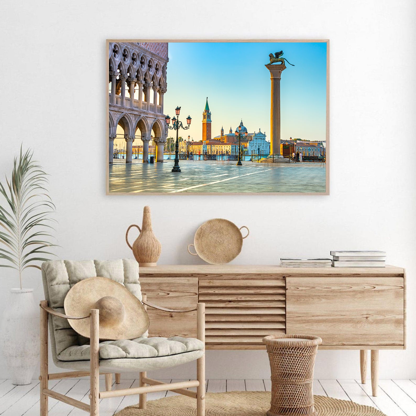 Tableau sur toile - Place Saint-Marc à Venise