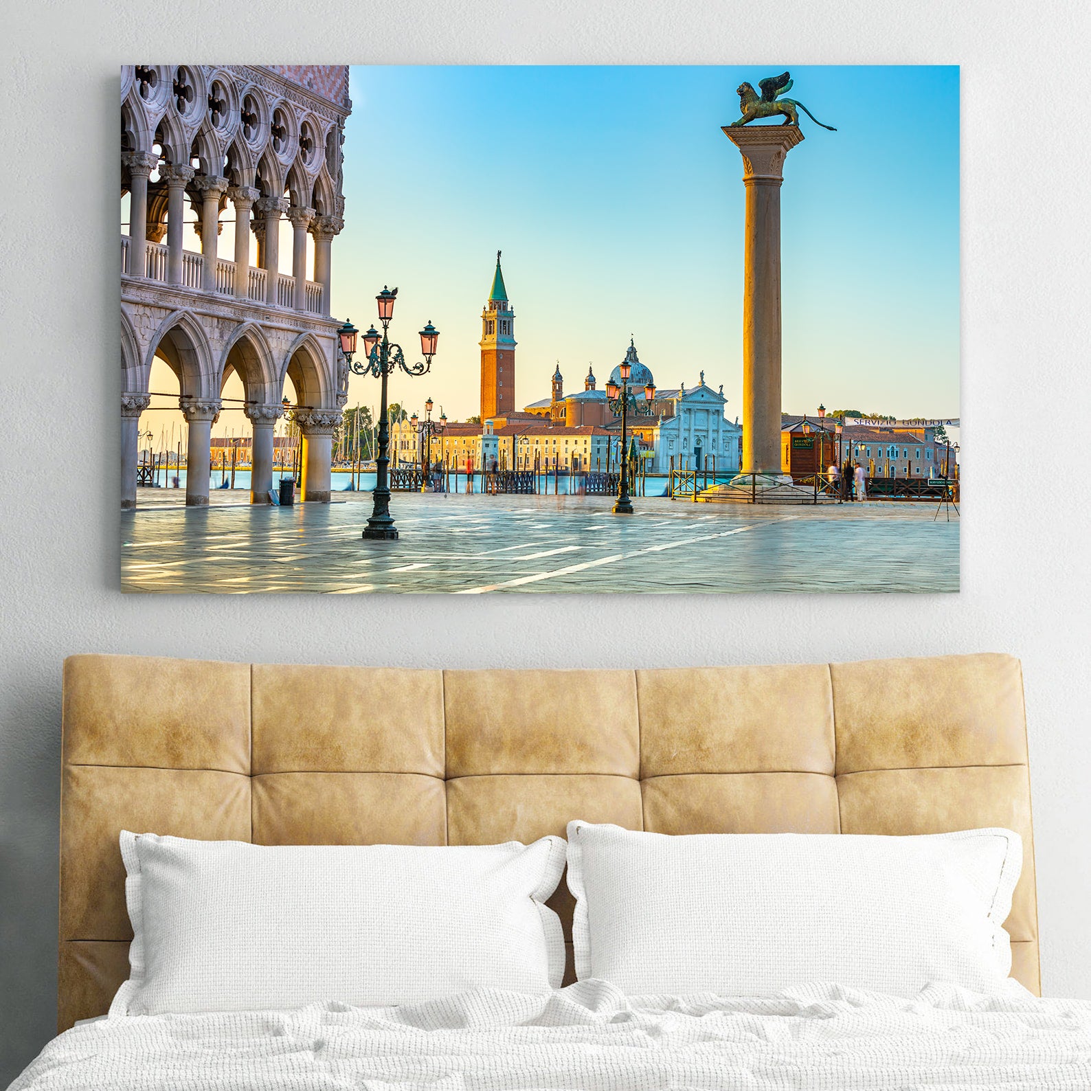 Tableau sur toile - Place Saint-Marc à Venise