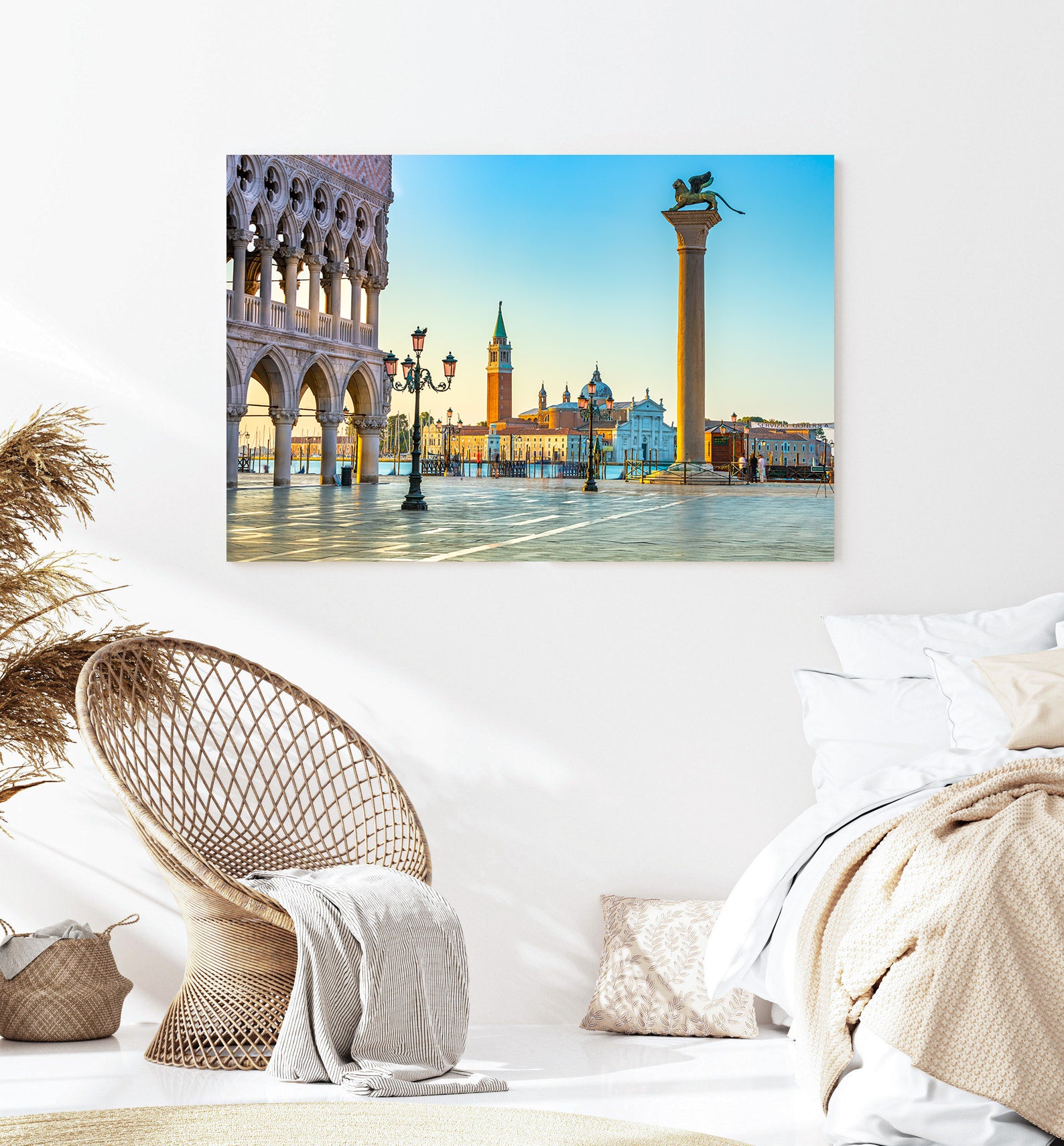 Tableau sur toile - Place Saint-Marc à Venise