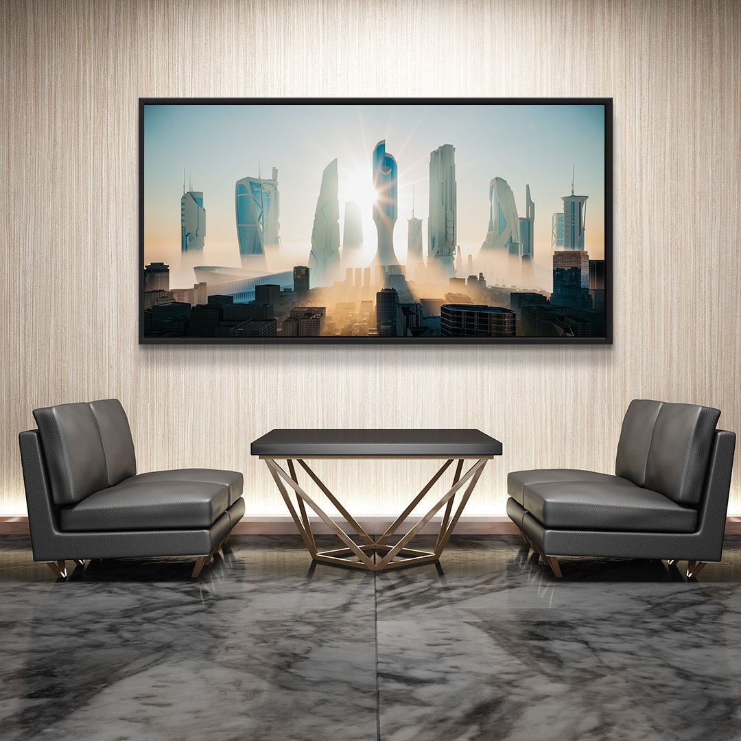 Tablou Canvas - Future-City