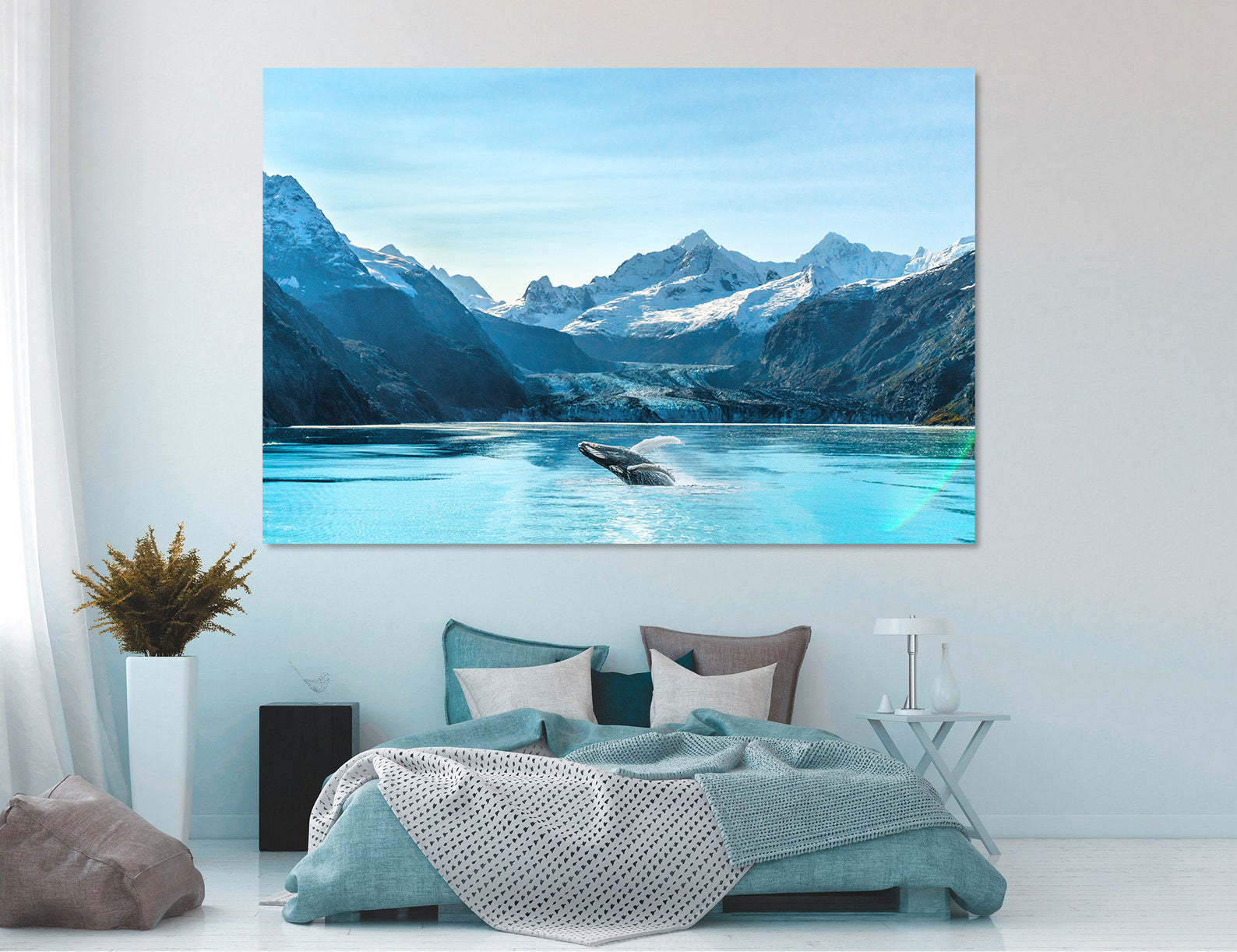 Tablou Canvas - Balenă în Ocean