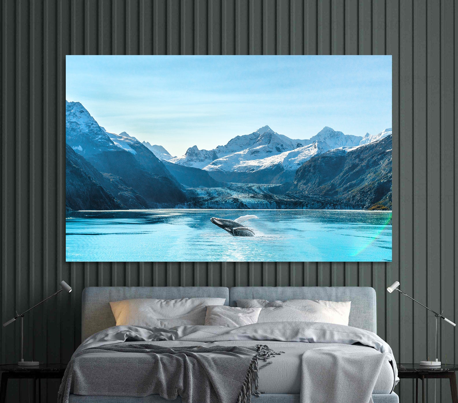 Tablou Canvas - Balenă în Ocean